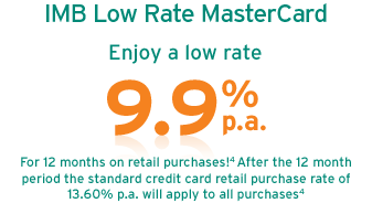 IMB Low Rate MasterCard